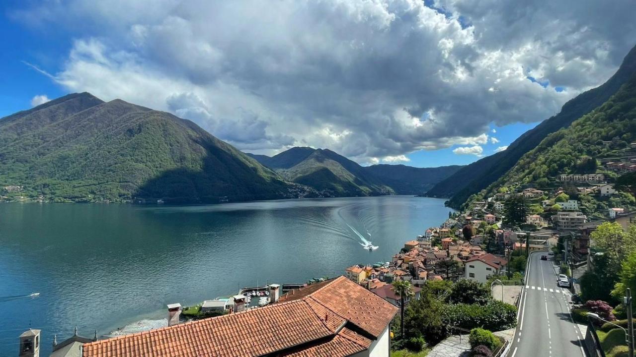 Lake View Apartment Argegno Exterior foto