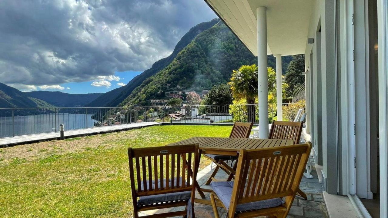 Lake View Apartment Argegno Exterior foto